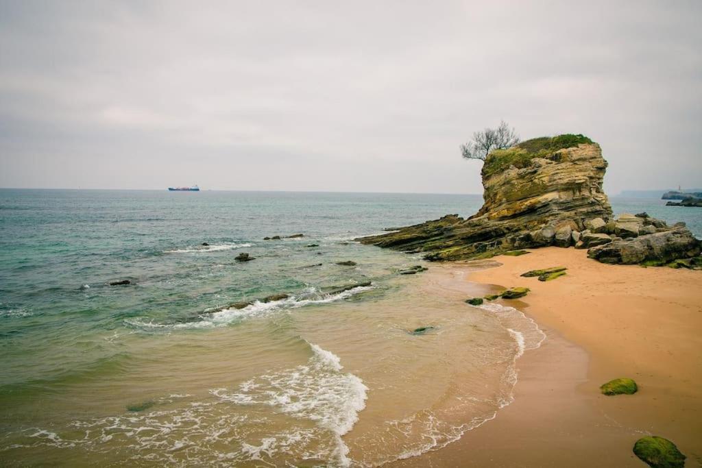 Alojamientos Turisticos Con Terraza En Santander Lapera ภายนอก รูปภาพ